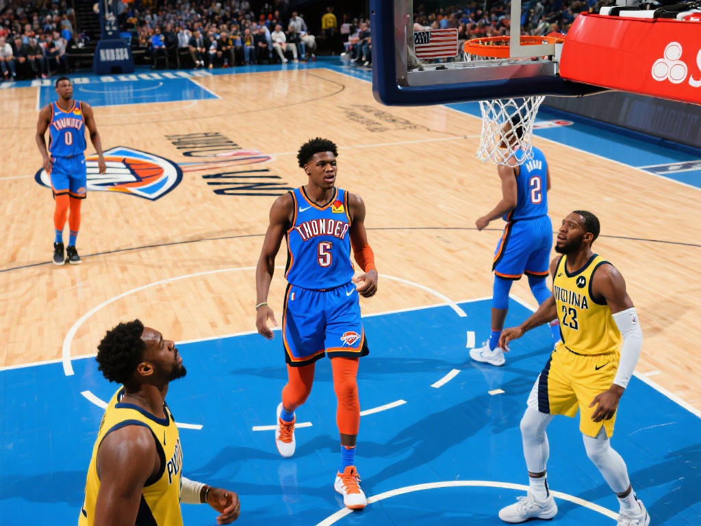 亚历山大狂砍35分 雷霆末节逆转步行者扳平总比分 经典逆袭案例助力雷霆调整战略
雷霆这场